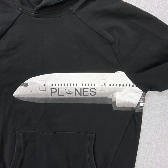 Paper Planes Streetwear Greatness is a Process Hoodie Small Black Sweatshirt - Picture 7 of 13